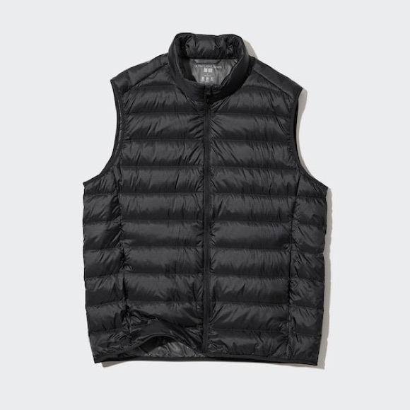 Uniqlo Jackets & Blazers - Uniqlo Black Light Weight Water Resistant Down Filled Puffer Quilted Vest XL